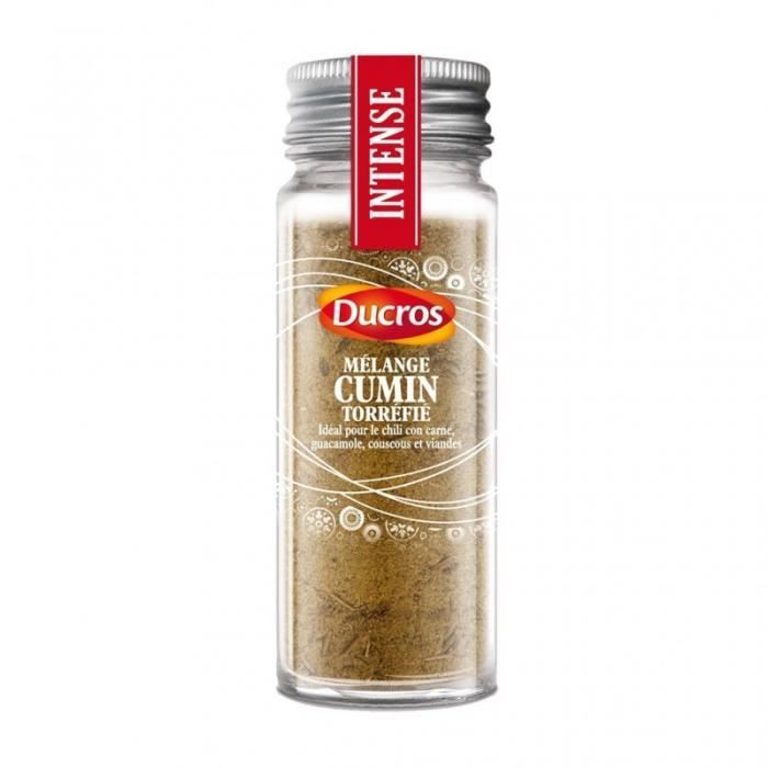 Ducros Torréfié Mélange Cumin Idéal pour le Chili Con Carne Guacamole Couscous et Viandes Intense 50