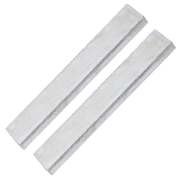 EJ.life Barre en acier inoxydable 2 pièces réglable en acier inoxydable force de poignet barre de fer Fitness équipement de mise