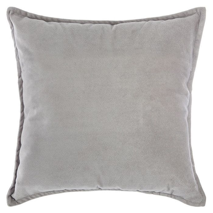 Coussin Lilou - 45 x 45 cm - Gris clair