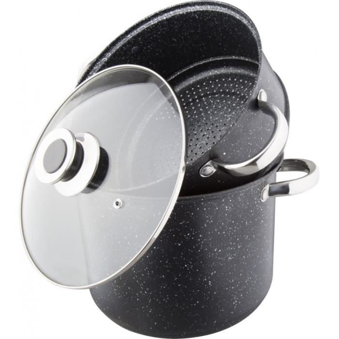 Couscoussier effet pierre 6L