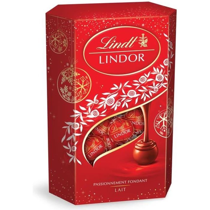 Cornet Lindor Lait 337 g Lindt