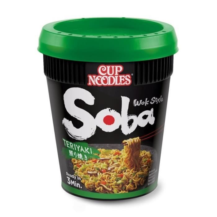 NISSIN - Soba Cup Triyaka 90G - Lot De 4