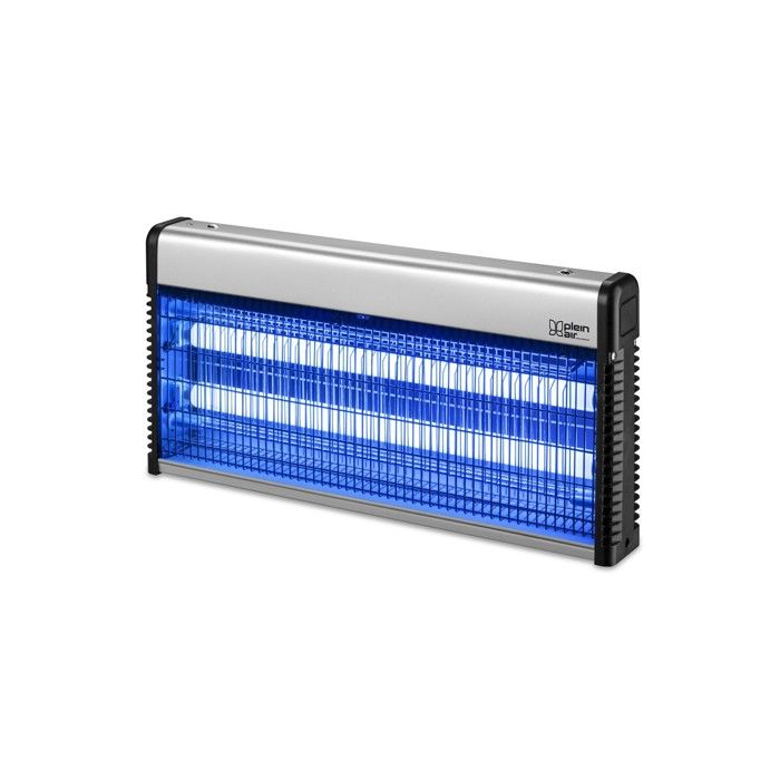 Lampe Anti-moustique ZAP 30W PLEIN AIR Ultra Violet Surfaces 100 m² Gris métal Tiroir récupérateur