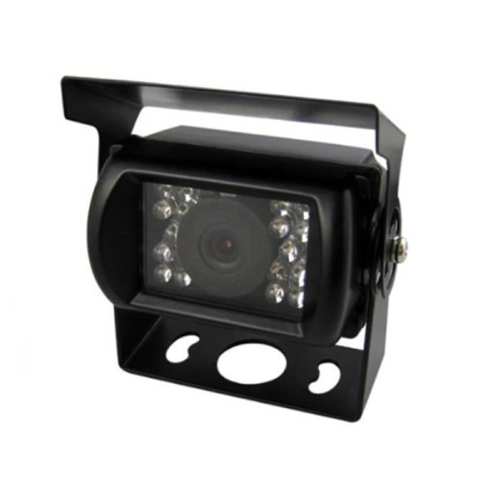 Caméra de recul arrière DC 12-24V HD pour caravane de bus de camion de voiture (noir) RADAR DE RECUL - CAMERA DE RECUL