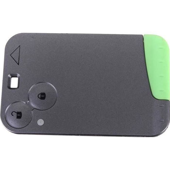 Smartcard carte cle pour renault 2 boutons laguna vel satis espace coque telecommande plip @pro-plip
