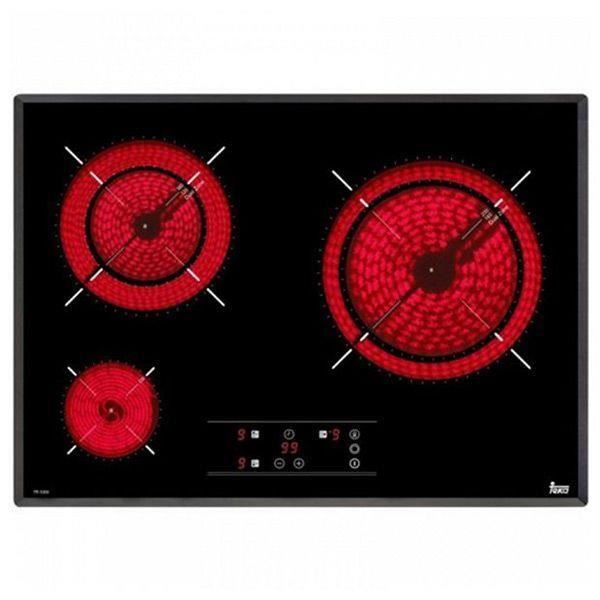 Plaques vitro-céramiques Teka 219120 4750W 60 cm Noir
