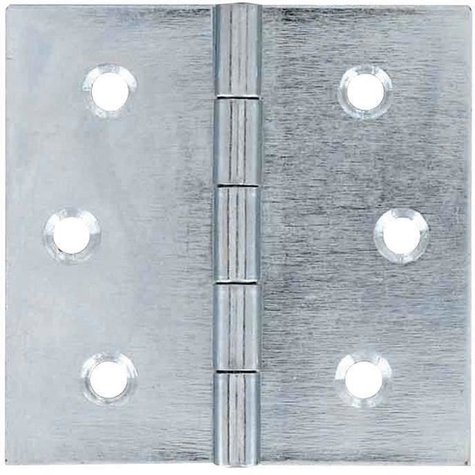 Charnière carrée acier - 30x30 mm