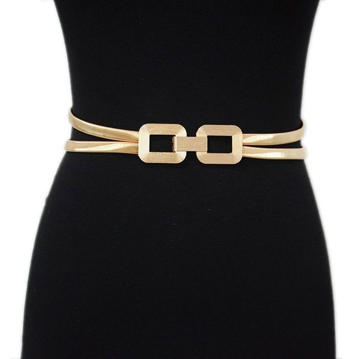 COOKOE Boucle Ovale En Métal Pour Homme Et Femme - Ceinture Décorative De Luxe - Ceinture