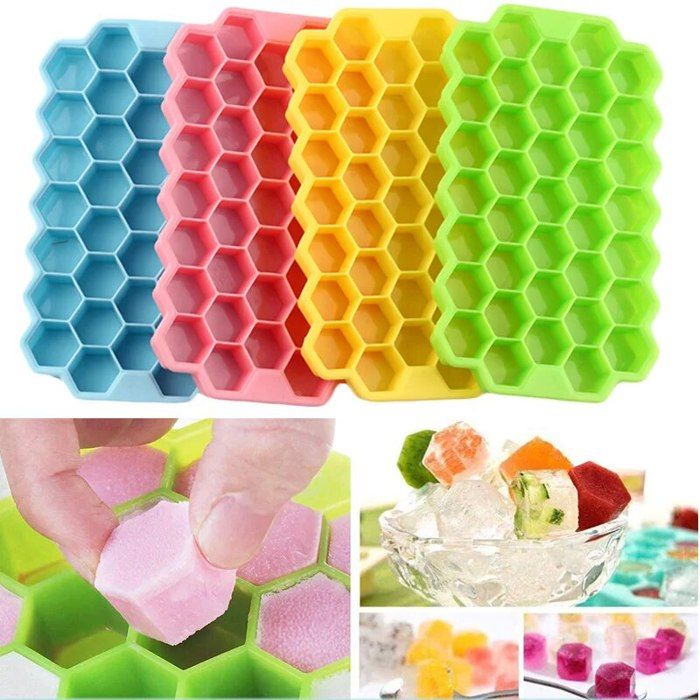 Moule Silicone 3D Nid D'Abeille Pour Cupcakes, Chocolat, Fondant Et Décorations - Antiadhésif