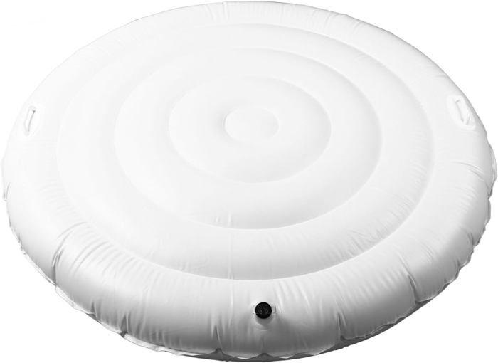 Couvercle Gonflable Pour Spa Rond - Diamètre 4,5 Pieds (environ 140 Cm) - Économie D'énergie Et Isolation - 9