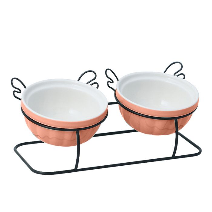 Meilleurs prix pour Gamelles surélevées pour chat, gamelles en céramique inclinées à 15° pour nourriture et eau