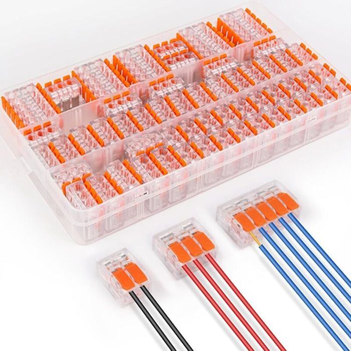 12 pièces Connecteur en T pour Fil Électrique 20/22 AWG, Connecteur de Câble à Épissure Rapide 12 pièces Connecteur en T pour Fil Électrique 20/22 AWG, Connecteur de Câble à Épissure Rapide