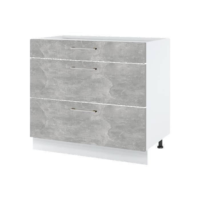 Casserolier Bellissi Beton Naturel L 90 cm - Cuisineandcie Casserolier Bellissi Beton Naturel L 90 cm - Cuisineandcie