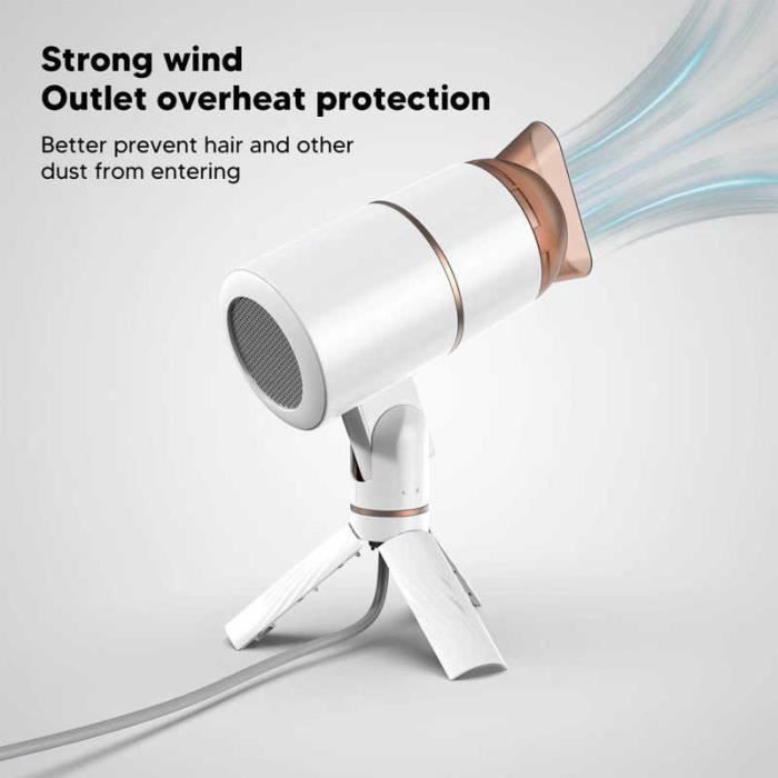 Sèche-cheveux Professionnel 3000W - Avec Options Chaud/froid Et Thermostat, Idéal Salon Ou Maison, Neuf