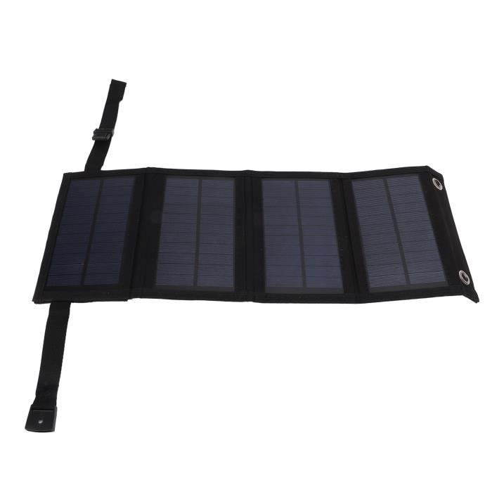 Panneau Solaire Pliable EUBSWA Portable Monocristallin - Chargeur Solaire Camping Pour Smartphone Et Tablette