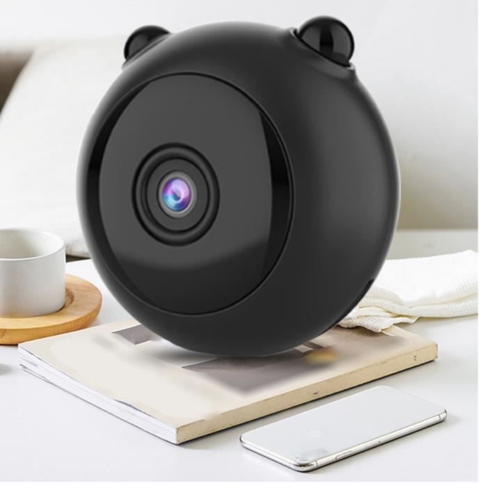 Caméra Espion WiFi Mini 1080P - Batterie 400mAh + Enregistrement Sur Carte SD - Pour Surveillance Intérieure/extérieure