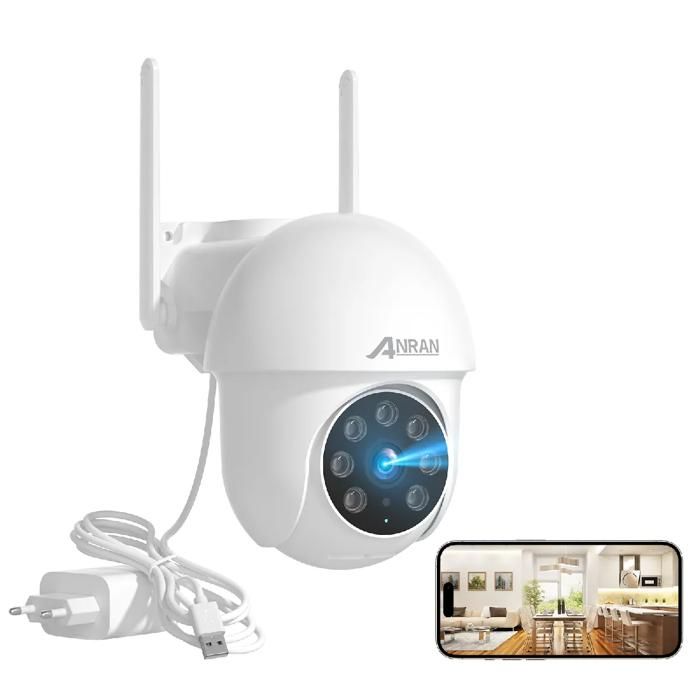 Caméra Surveillance WiFi SmartCam Intérieur Extérieur – Secteur – Ouvert Jamais Servi