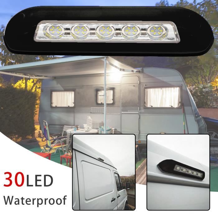 12V-85V 120 Ruban LED Plafonnier Voiture pour camping-car caravane salle de  bain blanc bande intérieure éclairage (2PCS) - Cdiscount Auto