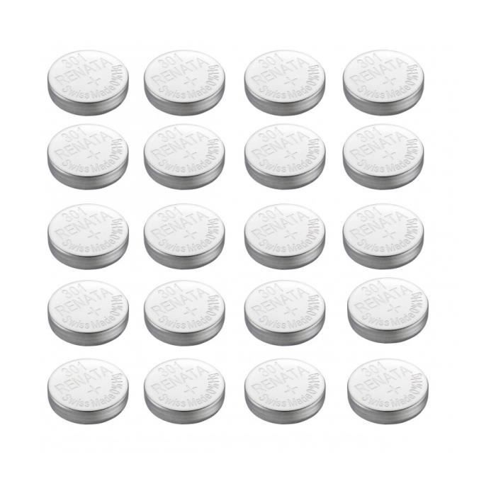 10 Piles Montre 301 / SR43 / SR43SW / SR1142SW Varta