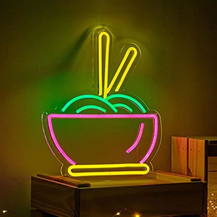 Enseigne Lumineuse, Led Arc-En-Ciel Veilleuse Néon Nuit Signes, Lampes