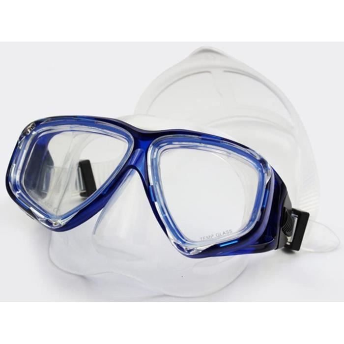 Masque de Plongée pour Myopie, Professionnel Snorkel Mask Lunettes de  Natation Myopes Optiques Correctives, Adulte Enfant Diop[180] - Cdiscount  Sport