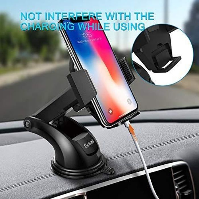 Support Telephone Voiture Beikell Support Voiture Auto Ventouse