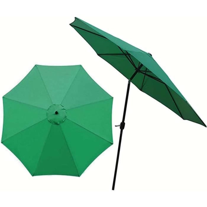 Toile De Rechange Pour Parasol 3m - Housse Anti-UV, Imperméable - Plusieurs Tailles Et Couleurs