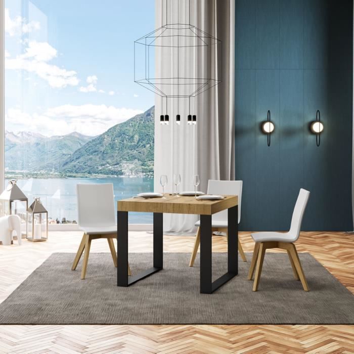 Table Carree Extensible 90x90