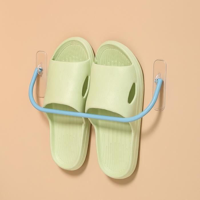 4 Porte-Chaussures Muraux - En Plastique, Autocollant Ou Vis, Pour Camping-Car, Salle De Bain