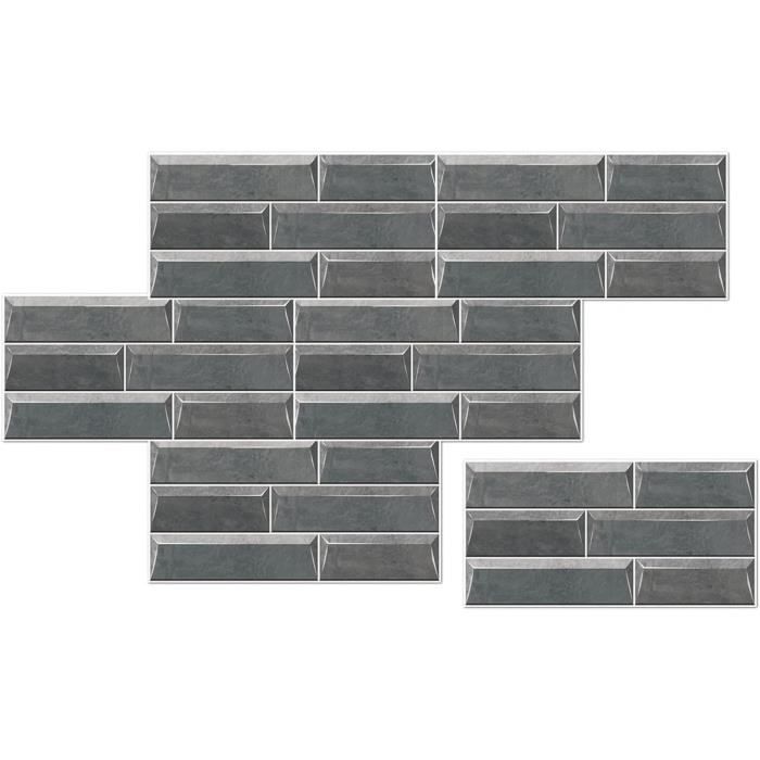 Panneau mural en métal aluminium mosaïque 3D