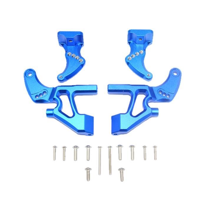 Tour De Choc Arrière GPM Racing Bleu - Pour Tamiya DT-03 1/10, En Aluminium Usiné