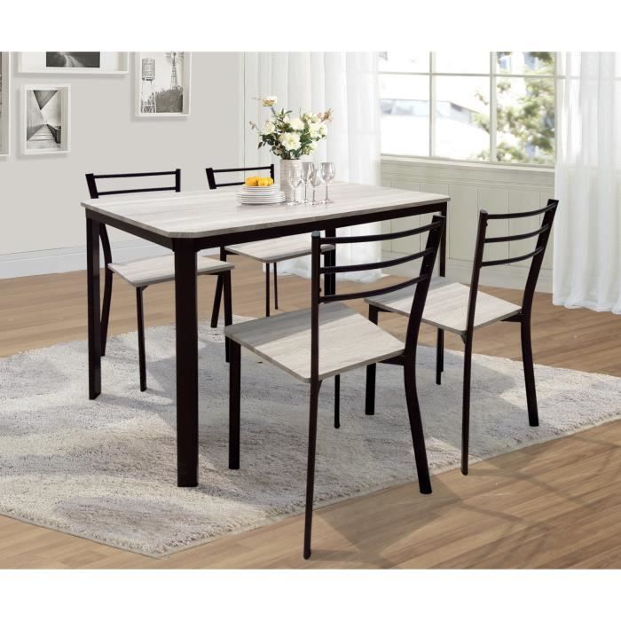 Price Factory Table De Cuisine Et Salle A Manger 4 Chaises