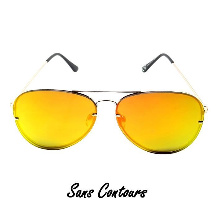 Ray ban verre clearance jaune