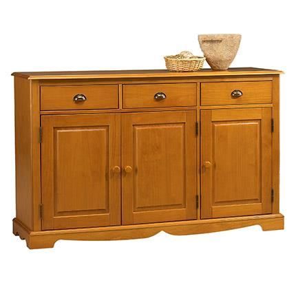 Buffet Bas Pin Miel De Style Anglais Achat Vente Buffet