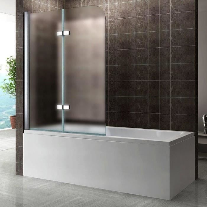 Pare Baignoire 90x140cm Opaque Porte Pliante En Verre De Securite Achat Vente Porte De Baignoire Pare Baignoire Porte Pliant Cdiscount