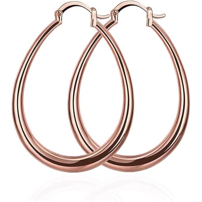 Orecchini A Cerchio Oro Placcato 13mm – Petite Paire – Bobijoo Jewelry – Acciaio Inox Ipoallergenico – Per Bambina E Adulto