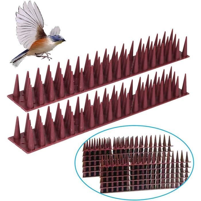 3.6 Mètres Pic Anti Pigeon pour Balcon Plastique Kit Repulsif