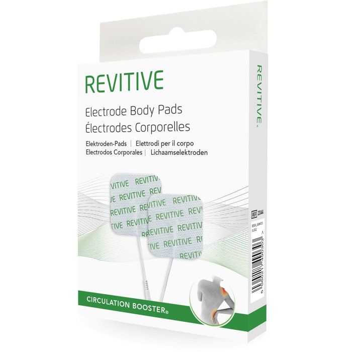Électrodes corporelles de remplacement - REVITIVE - Électrodes Corps - Compatibilité REVITIVE - Haute adhérence