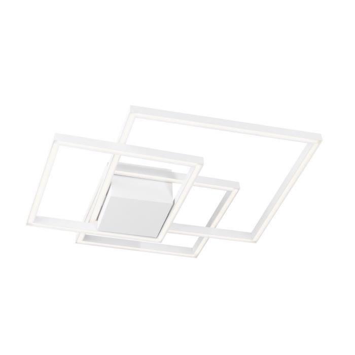 Merano Atlanta Luminaire Semi Encastré LED Intégré Blanc Aluminium LED ...