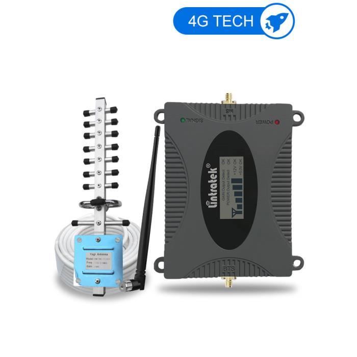 4G Signal Booster (bande 3) LTE 1800mhz téléphone portable 4G amplificateur  antenne GSM DCS 1800 téléphone portable répéteur ensembl - Achat  amplificateur de signal pas cher, avis et meilleur prix - Cdiscount
