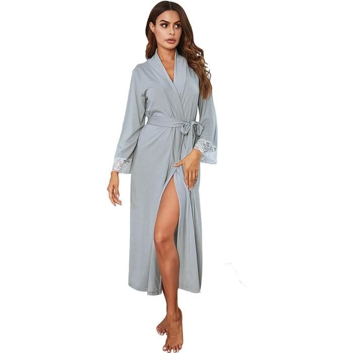 Peignoir de bain coton discount femme