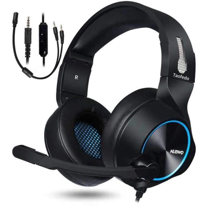 Casque Audio Casque De Jeu Stéréo Surround Pour Ps4 Pc X Box Ordinateur  Réglable Gamer Casque Filaire Avec Micro Antibruit Auriculares Fifa 21 -  Écouteurs Et Casques - AliExpress