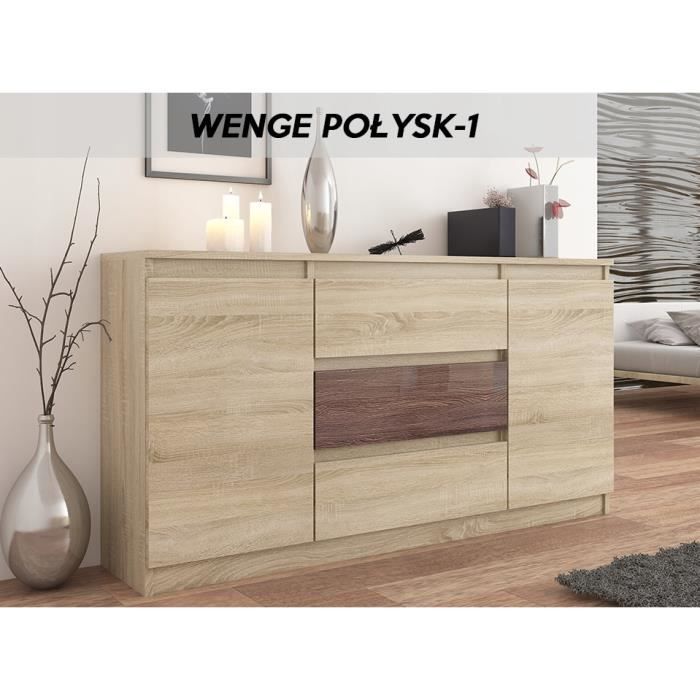 Albi S1 Commode Contemporaine Buffet Chambre Salon Bureau