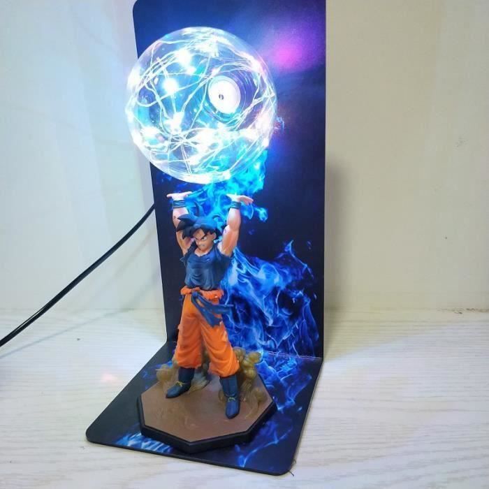 Lampe Veilleuse LED 3D Dragon Ball, Décoration Chambre Enfant, USB, Neuve