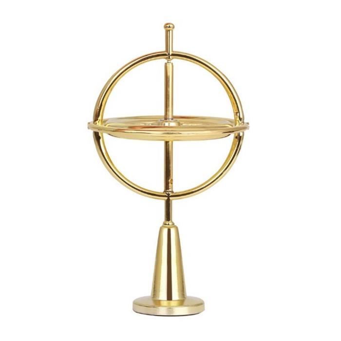 Gyroscope De Bureau En Lévitation - Jouet Anti-stress, Illusion D'optique - Aluminium, 134g - 6