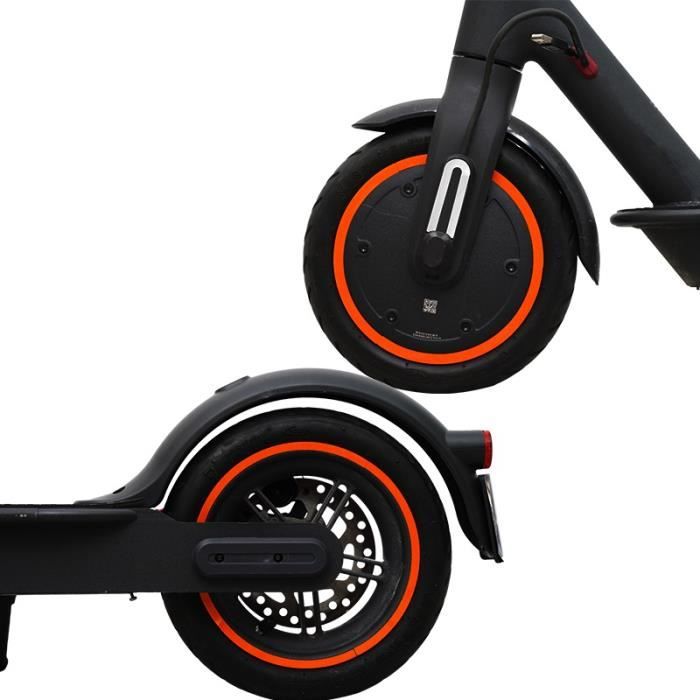 Autocollant Réfléchissant Protecteur de Moyeu de Roue pour Scooter Électrique Xiaomi M365 Pro & 1S