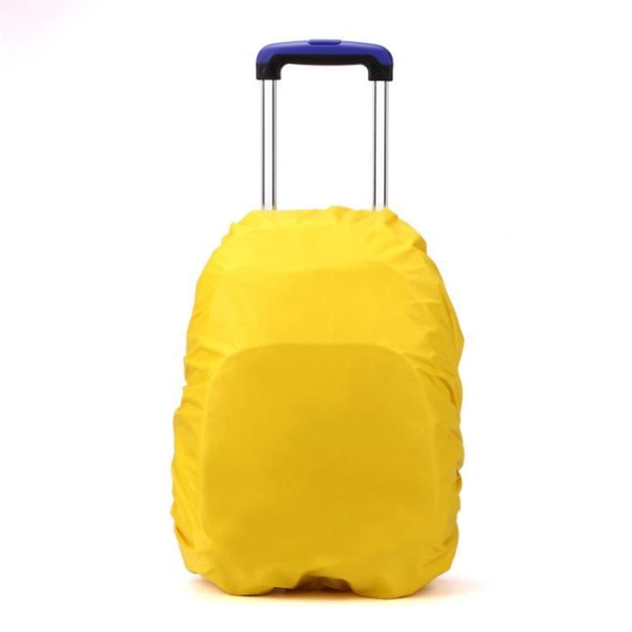 Housse De Pluie Pour Sac à Dos De 10 à 70 L - Housse De Protection Pliable Et Imperméable Avec Bande Réfléchissante De Sécurité, Vert XL60-70L, Taille Unique