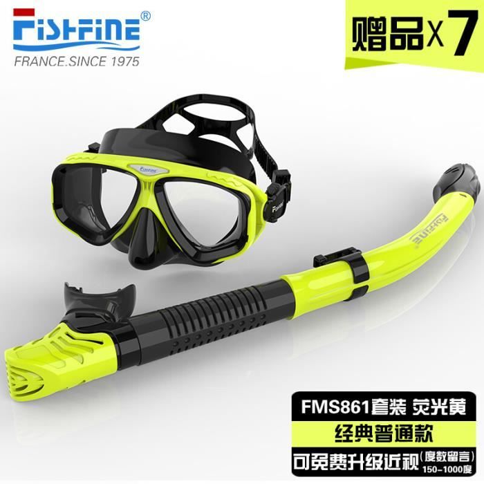 Ensemble De Masque Et Tuba, Lunettes De Natation De Plongée Sous-marine