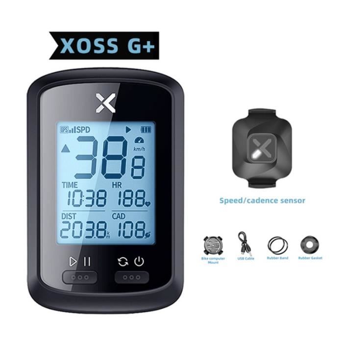 Compteur Vélo GPS 2.4" Étanche - Autonomie 28h - Navigation Multi-Satellites (GPS, Glonass, Galileo...) - Pour VTT Et Cyclisme