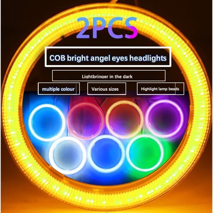 Bague halo switchback pour Mazda3 04-09 phare LED angel eye DRL Demon